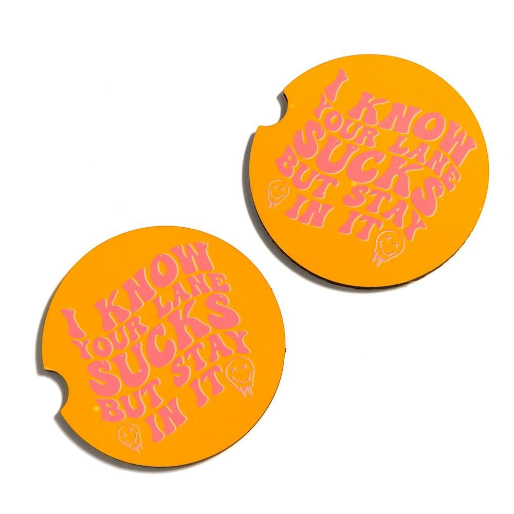 Mix Variety Printed Car Coaster Sets