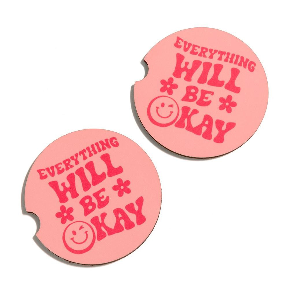 Mix Variety Printed Car Coaster Sets