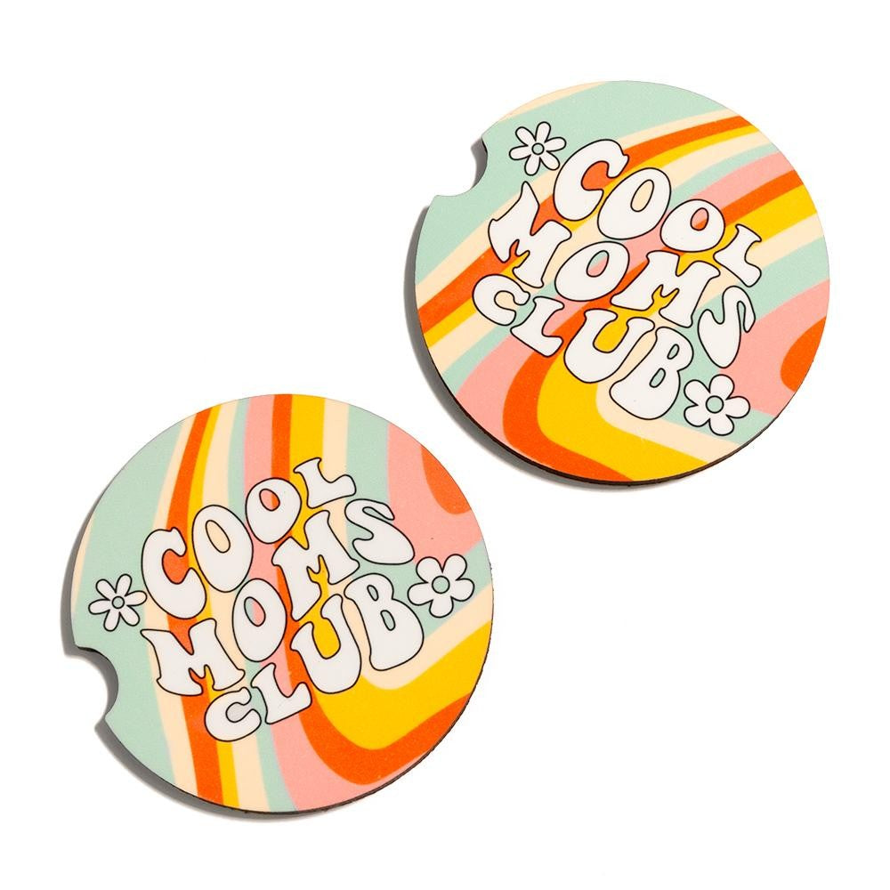 Mix Variety Printed Car Coaster Sets